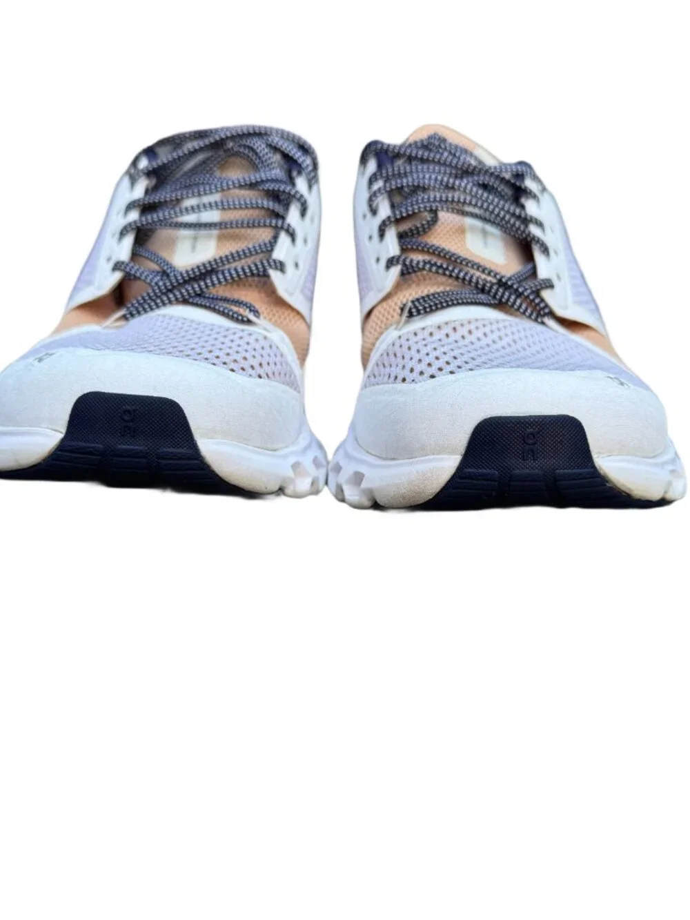 ON Cloud Cloudstratus Running Shoes Womens Sz 8.5 White Almond Model 29.99771 - Picture 2 of 12